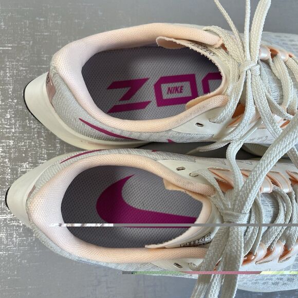 Nike Shoes Womens Size 7.5 Air Zoom Pegasus 37 Pale Ivory Running Sneakers - Picture 9 of 16